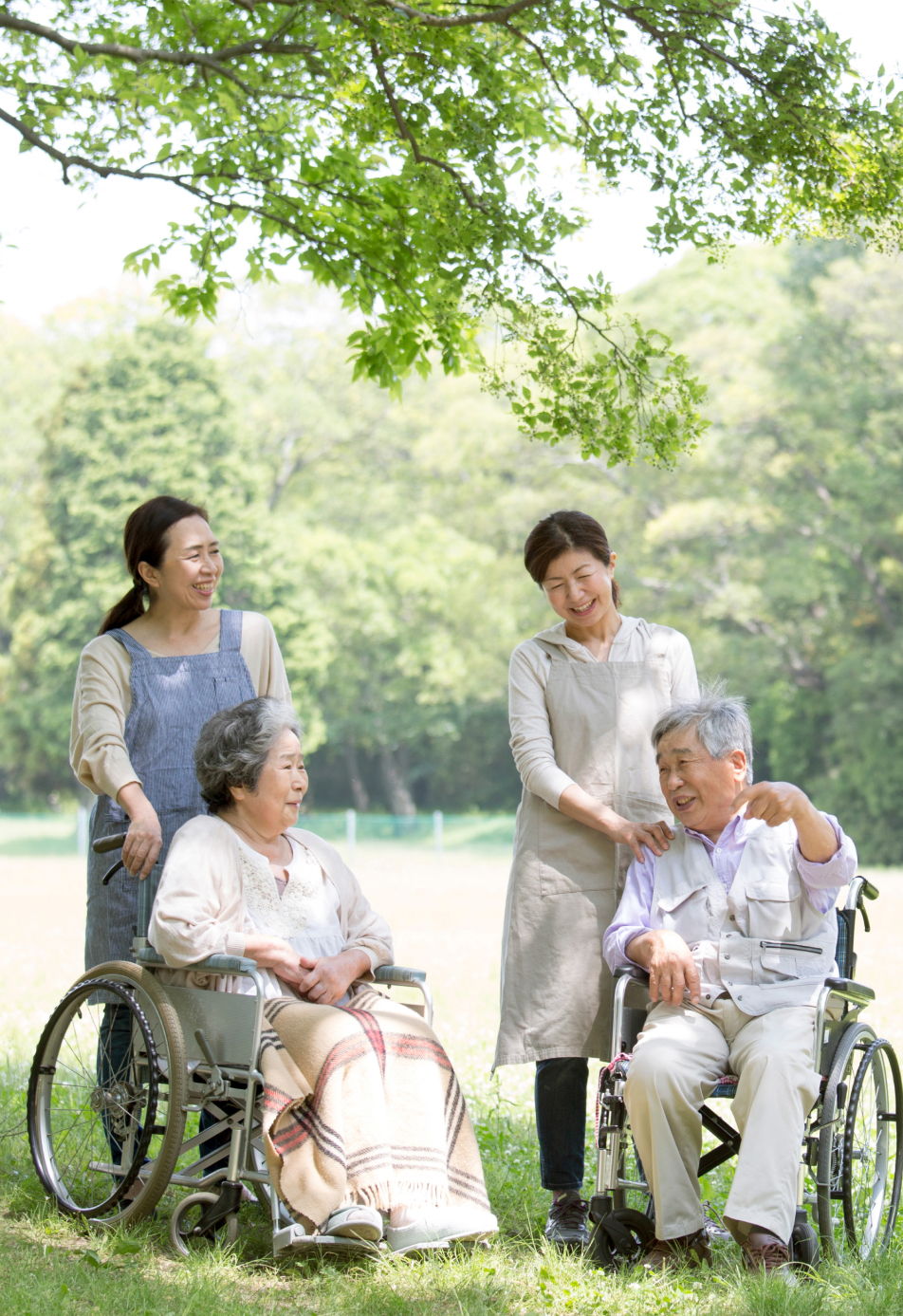 施設でのケアの様子